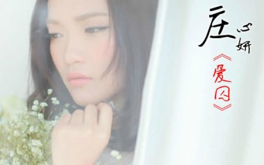 爱囚吉他谱_庄心妍_C调指法简单版弹唱谱_图片六线谱