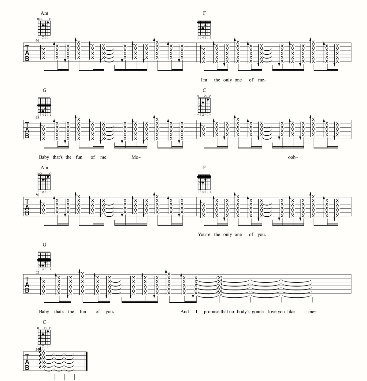Me吉他谱5-Taylor-Swift
