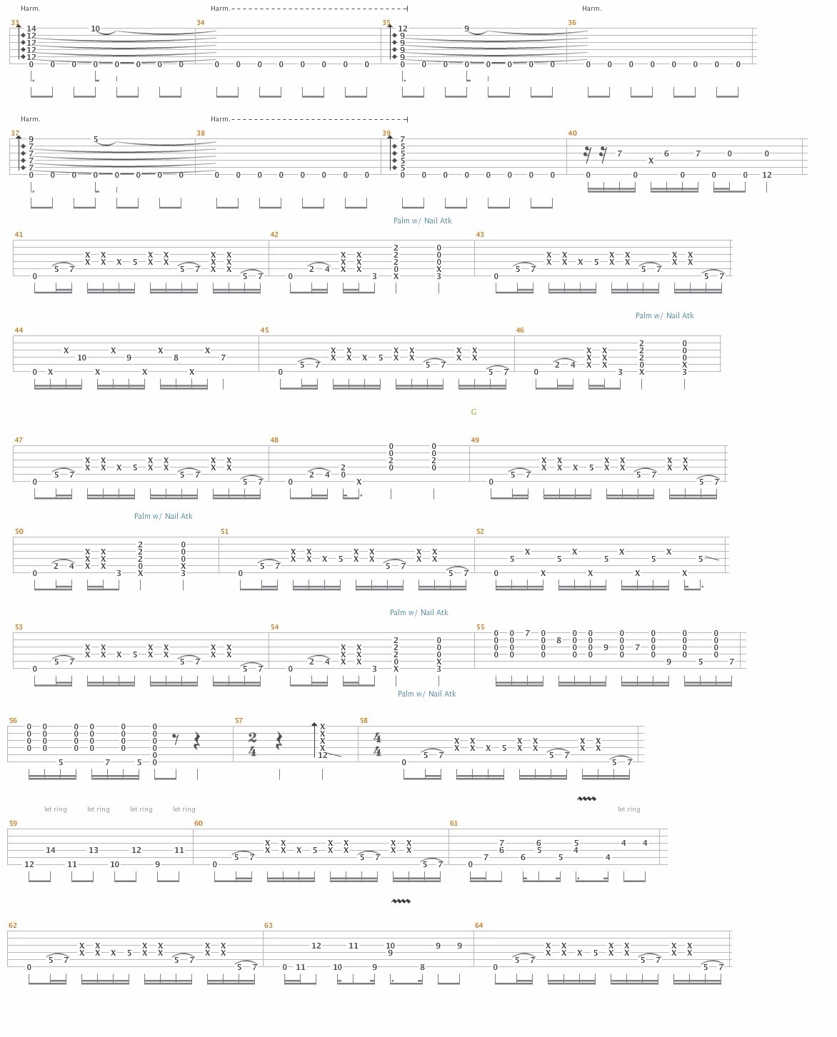 Fight指弹吉他谱2-郑成河