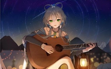 写给我第一个喜欢的女孩的歌指弹谱_洛天依_吉他指弹谱