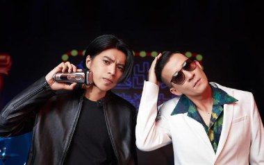 道山靓仔吉他谱_五条人_B调指法扫弦版_图片六线谱