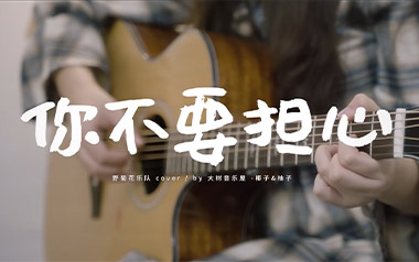 你不要担心吉他谱_野菊花_G调原版吉他谱_吉他弹唱教学