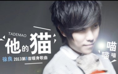 他的猫吉他谱_徐良/杨曦_C调指法原版弹唱谱_图片六线谱